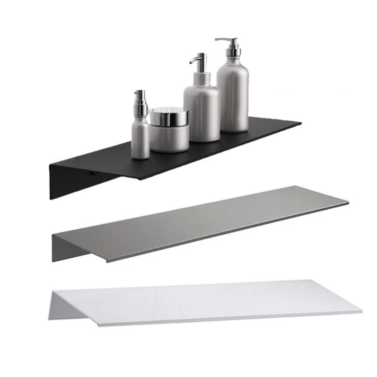 Étagère Flottante pour Salle de Bain – Rangement Chic et Pratique