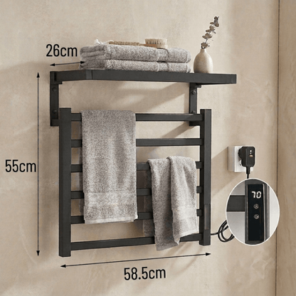 Sèche-Serviettes Électrique Mural – Confort et Design Moderne pour Salle de Bain