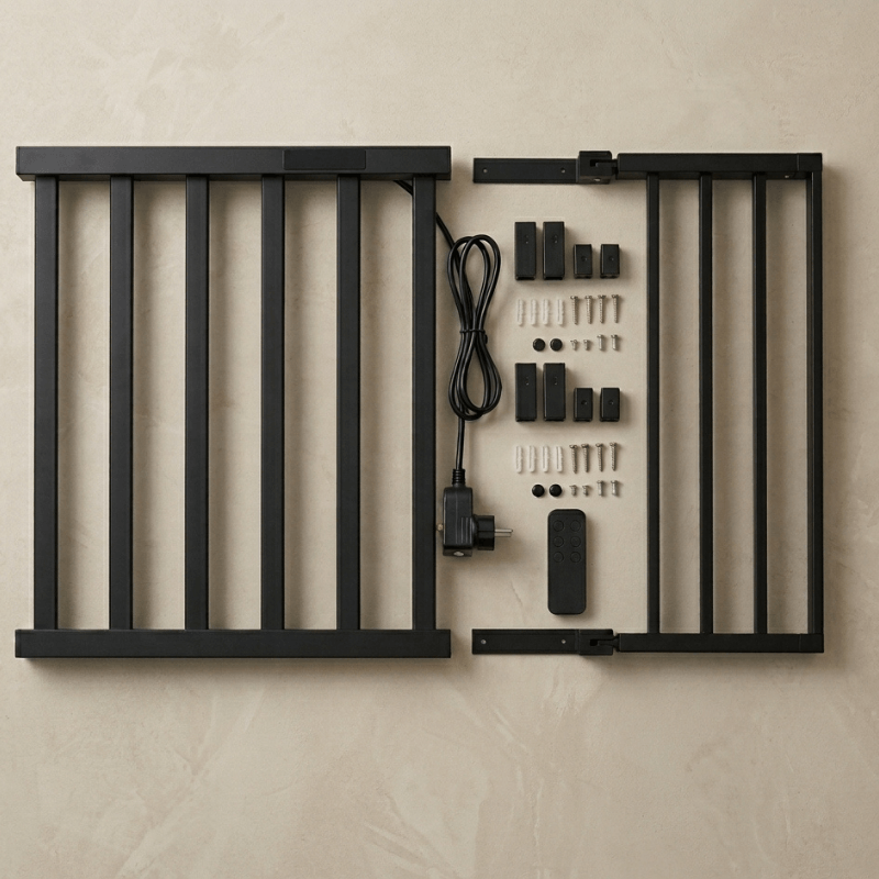 Sèche-Serviettes Électrique Mural – Confort et Design Moderne pour Salle de Bain