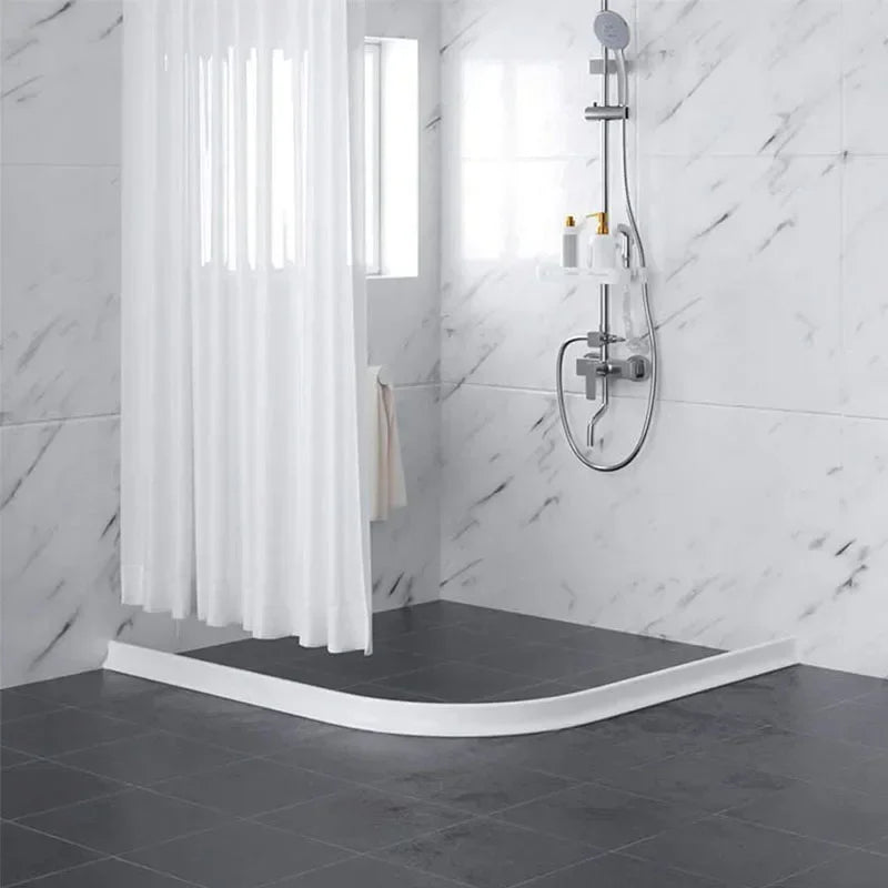 Bathroom Silicone Bendable Water Retaining Strip Shower Water Barrier Highl for Kitchen Separation Shower Accessories
