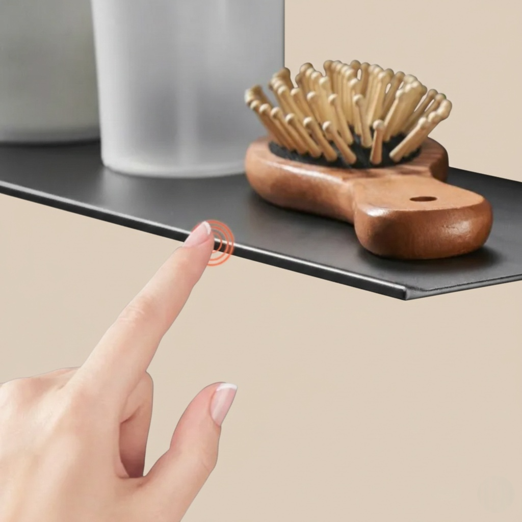 Étagère Flottante pour Salle de Bain – Rangement Chic et Pratique
