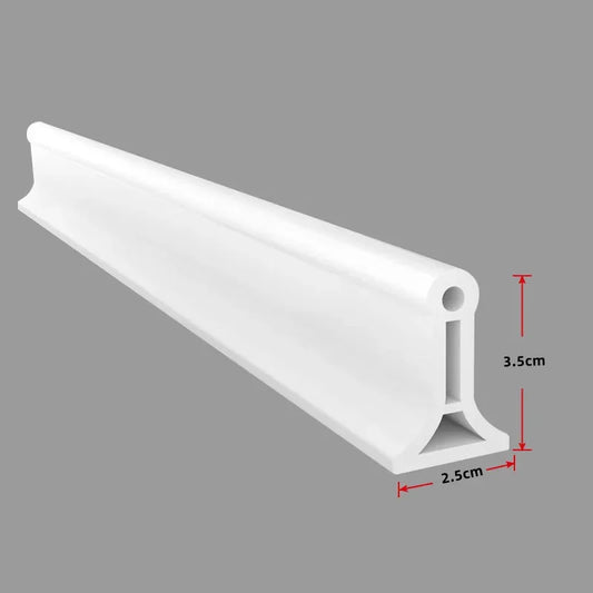 Bathroom Silicone Bendable Water Retaining Strip Shower Water Barrier Highl for Kitchen Separation Shower Accessories