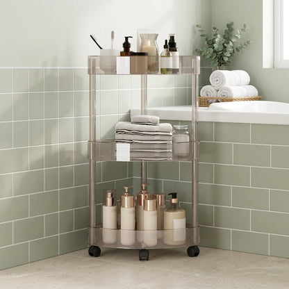 Chariot Organisateur d'Angle – Solution de Rangement Polyvalente et Gain de Place