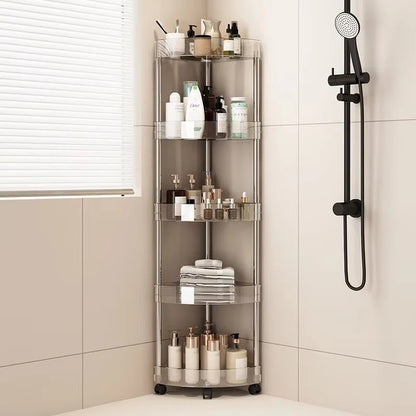 Chariot Organisateur d'Angle – Solution de Rangement Polyvalente et Gain de Place