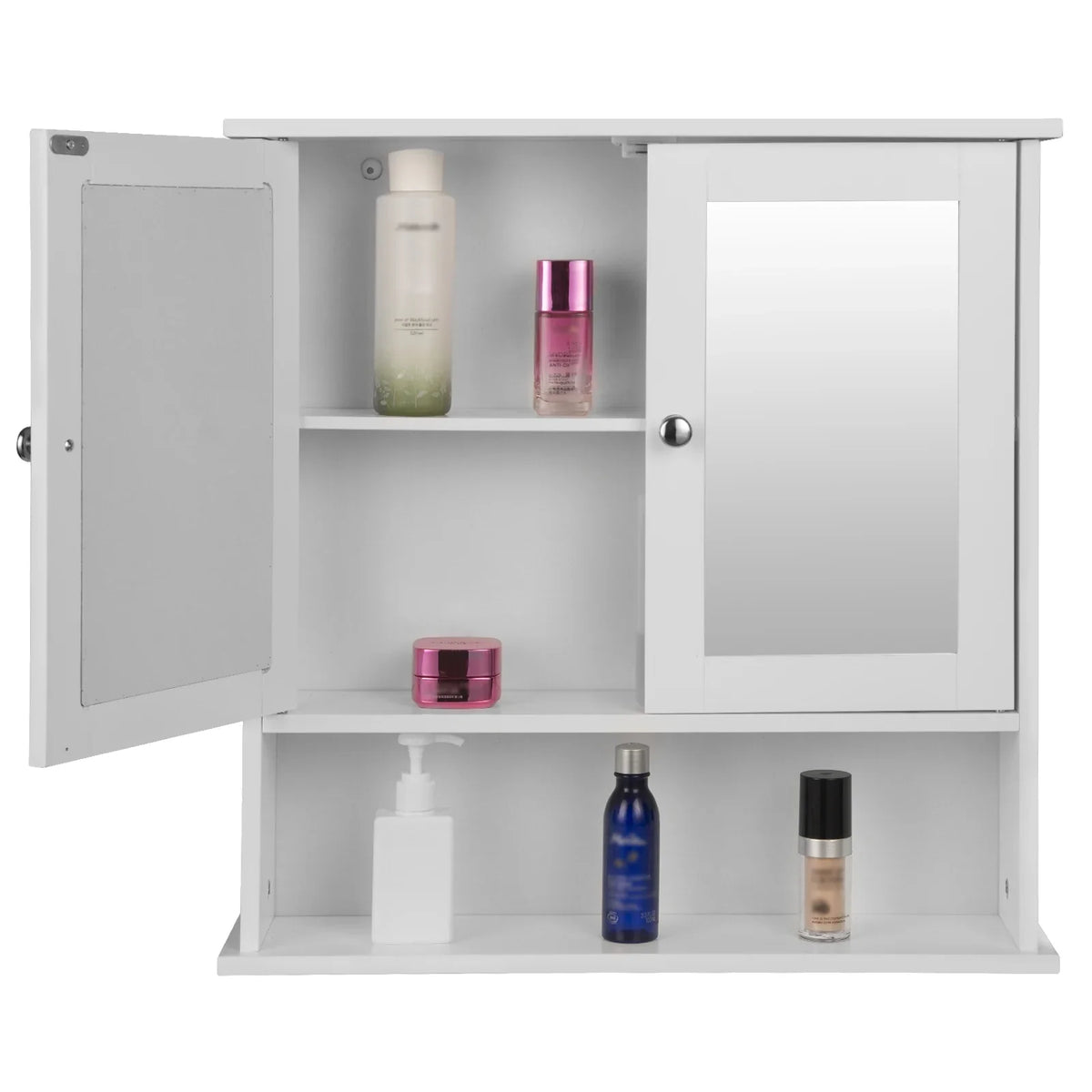 Armoire à Pharmacie Murale avec Miroir Intégré – Rangement Pratique et Élégant