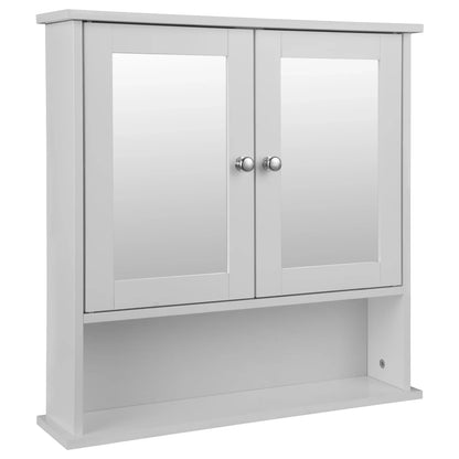 Armoire à Pharmacie Murale avec Miroir Intégré – Rangement Pratique et Élégant