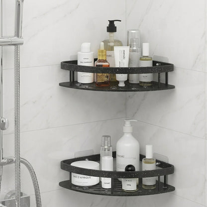 Étagère d'Angle en Aluminium pour Douche – Durable, Antirouille et Facile à Installer